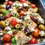 Greek Baked Chicken Breast with Feta