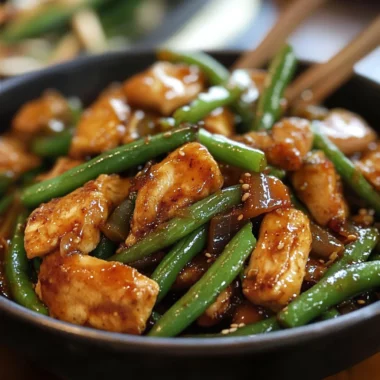 Green Bean Stir Fry