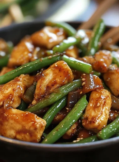 Green Bean Stir Fry
