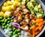 Hawaiian Inspired Chicken Poke Bowl
