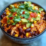 High-Protein Chicken Enchilada Bowls