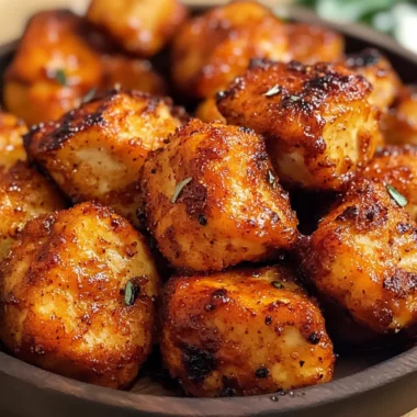 High Protein BBQ Chicken Bites
