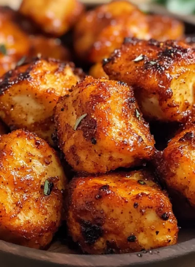 High Protein BBQ Chicken Bites