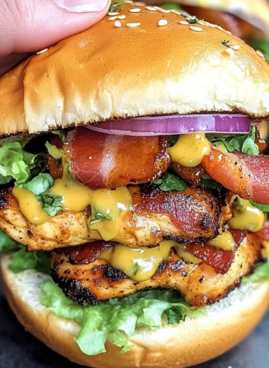 Honey Mustard Chicken BLT Sliders