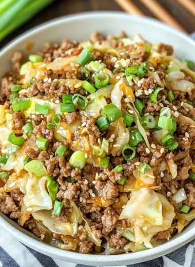 Inside Out Egg Roll in a Bowl
