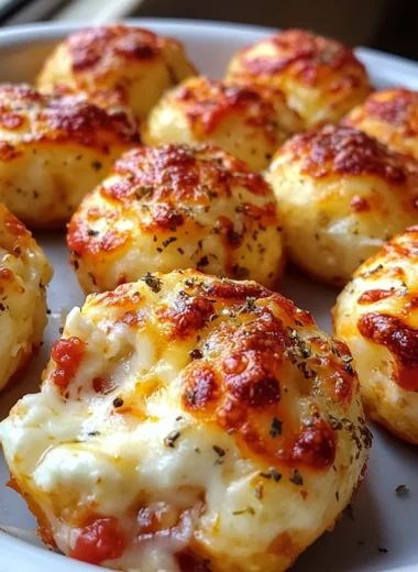 Irresistible 4-Ingredient Cottage Cheese Pizza Bites