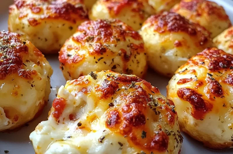 Irresistible 4-Ingredient Cottage Cheese Pizza Bites