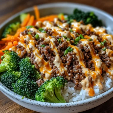 Korean Beef Bowl with Spicy Mayo: A Flavorful Delight!