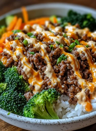 Korean Beef Bowl with Spicy Mayo: A Flavorful Delight!