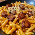 One-Pot Bold Honey BBQ Sausage Pasta