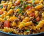 One Pot Beef Taco Pasta