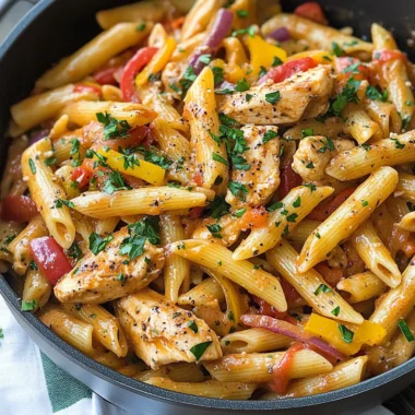 One Pot Cajun Chicken Pasta