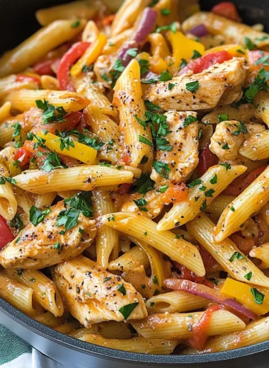 One Pot Cajun Chicken Pasta