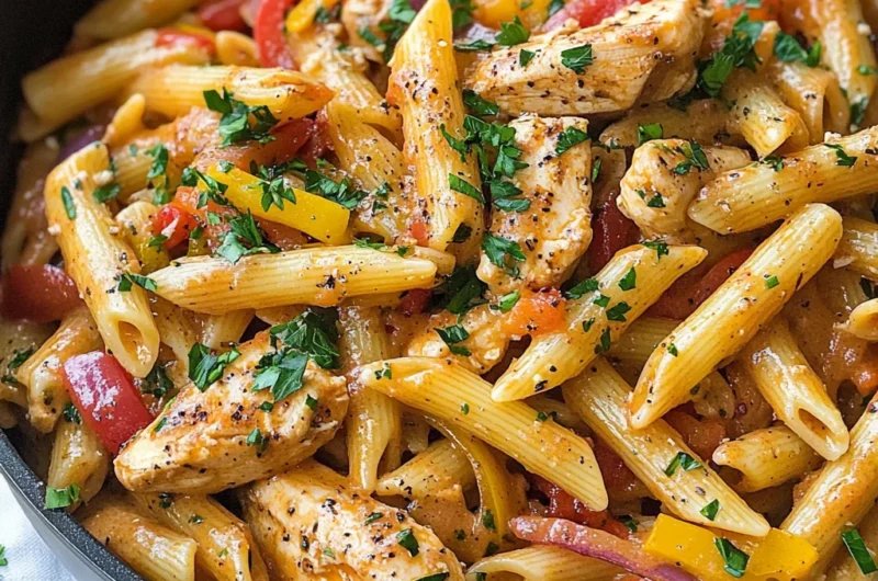 One Pot Cajun Chicken Pasta