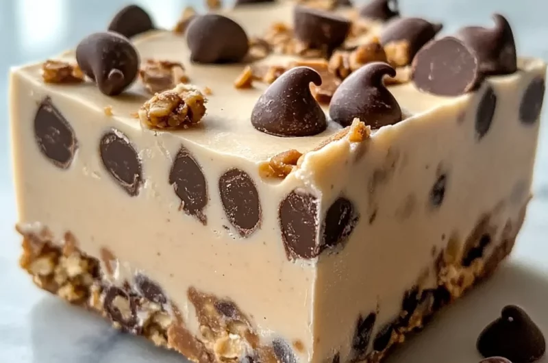 Peanut Butter Frozen Yogurt Bars