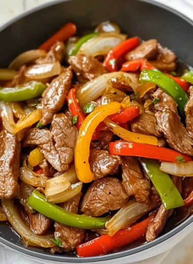 Pepper Steak Stir-Fry Recipe