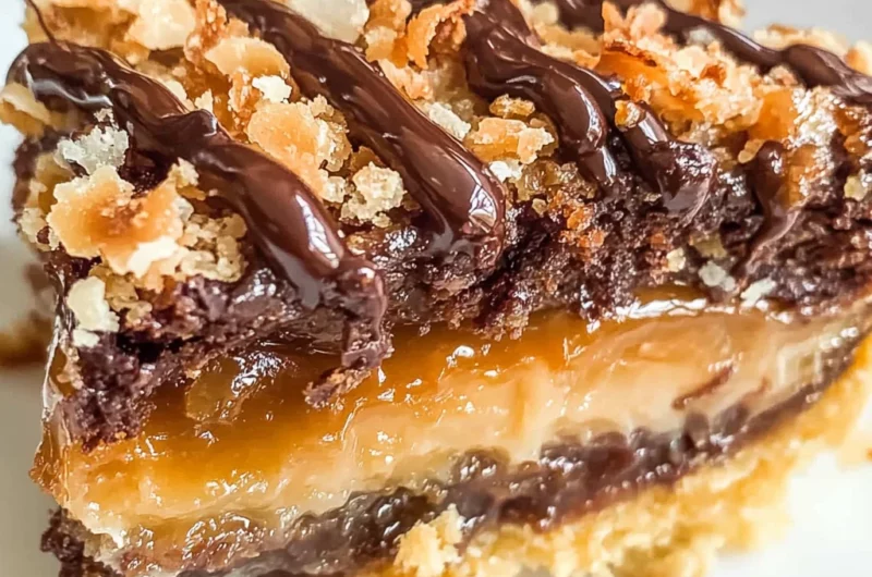 Samoas Cookie Pie