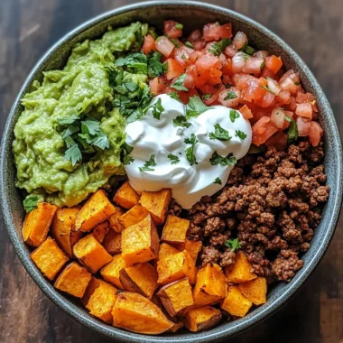 Savory Sweet Potato Taco Bowl for Flavorful Weeknight Dinners