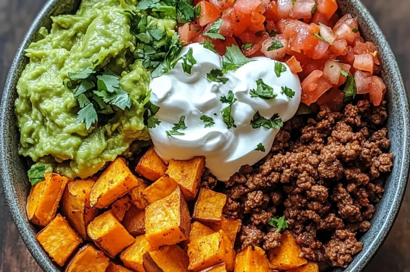 Savory Sweet Potato Taco Bowl for Flavorful Weeknight Dinners