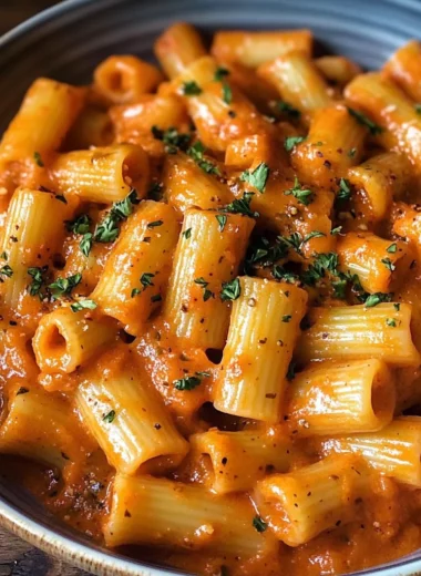 Spicy Rigatoni Recipe