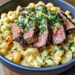 Steak & Chimichurri Mac and Cheese
