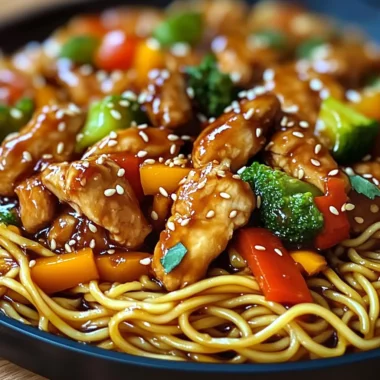 Sticky Garlic Chicken Noodles: Your Next Weeknight Win