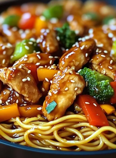 Sticky Garlic Chicken Noodles: Your Next Weeknight Win