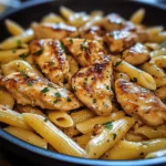 Sticky Smoky Garlic Butter Chicken Pasta