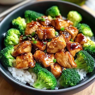 Sticky Teriyaki Chicken with Broccoli - thegirlskitchen