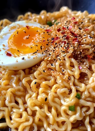 Sweet & Spicy Ramen Noodles