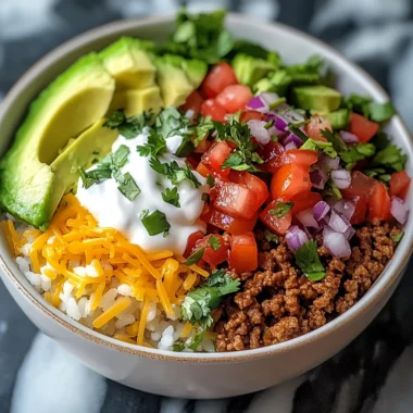 Taco Rice Bowls
