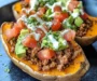 Taco Stuffed Sweet Potatoes