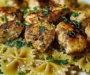Ultimate Garlic Butter Bowtie Chicken