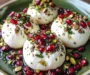Burrata Christmas Ornament Appetizer