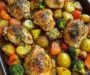 Crazy Good Herb-Roasted Chicken & Veggie Tray Bake