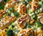 Creamy Chicken Broccoli Alfredo Bake