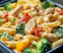 Creamy Chicken Penne with Broccoli & Peppers