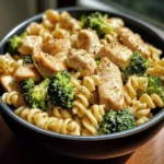 Creamy Garlic Chicken & Broccoli Rotini Bliss Bowl