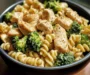 Creamy Garlic Chicken & Broccoli Rotini Bliss Bowl