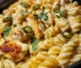 Creamy Jalapeño Popper Chicken Pasta