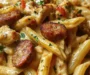Creamy Pepper Jack Cajun Chicken And Sausage Pasta