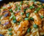 Creamy Smoky Buffalo White Cheddar Chicken Orzo