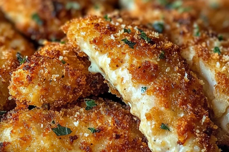 Crispy Ranch Parmesan Chicken Tenders