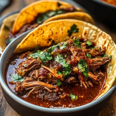 Crock Pot Birria Tacos