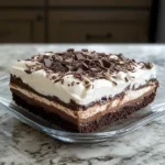 Easy Brownie Refrigerator Cake