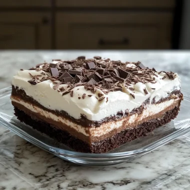 Easy Brownie Refrigerator Cake