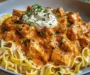 Epic Creamy Paprika Chicken with Egg Noodles & Herbed Sour Cream