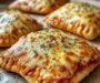 Homemade Easy Cheesy Pizza Pockets