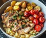 Insanely Tasty Grilled Chicken & Veggie Bowl with Creamy Pasta