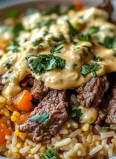 Irresistible Steak & Queso Rice for a Cozy Tex-Mex Night